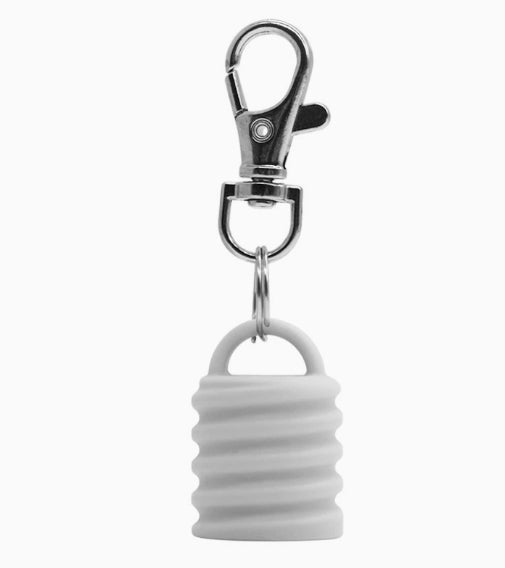 Silicone Universal Lip Gloss Keychain Silicone Cap Lipstick Cover