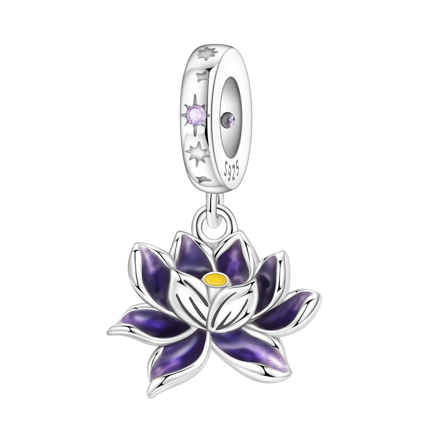Lily Of The Valley Iris And Spinning Flower DIY Bracelet Pendant Accessories