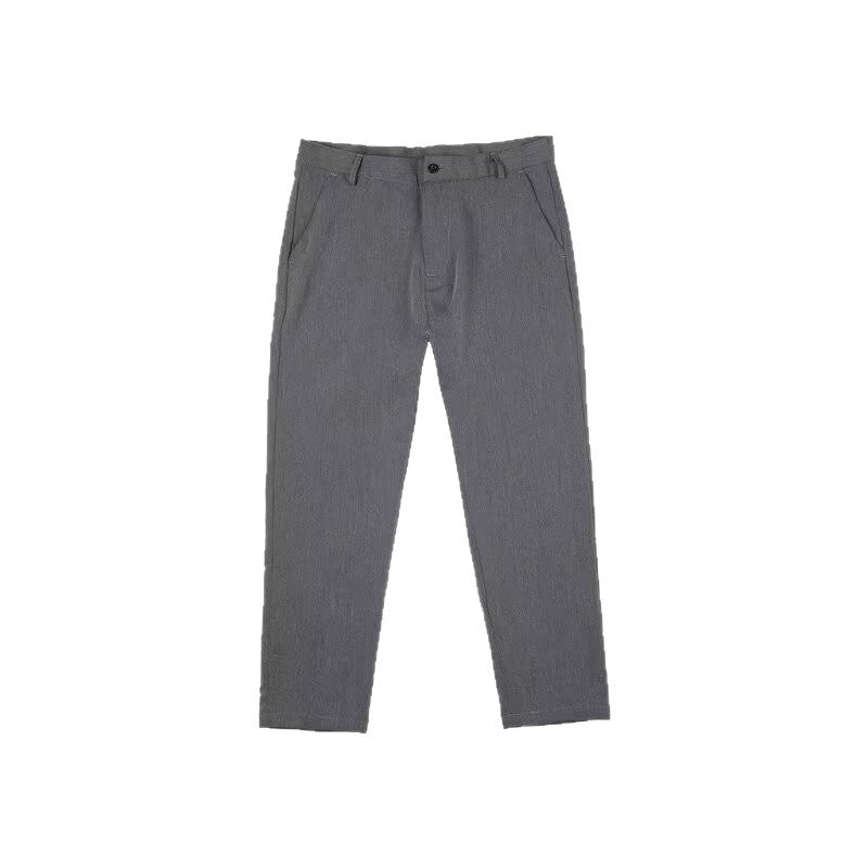 Men's Dress Pants Men's Cropped Slim-fit Casual
