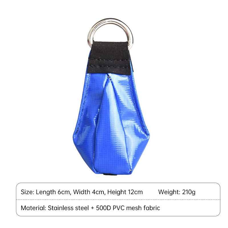 210G PVC Tree Climbing Rope Bag, Arborist Weighted Bag for Caving, Rock Climbing & Rope Deployment
