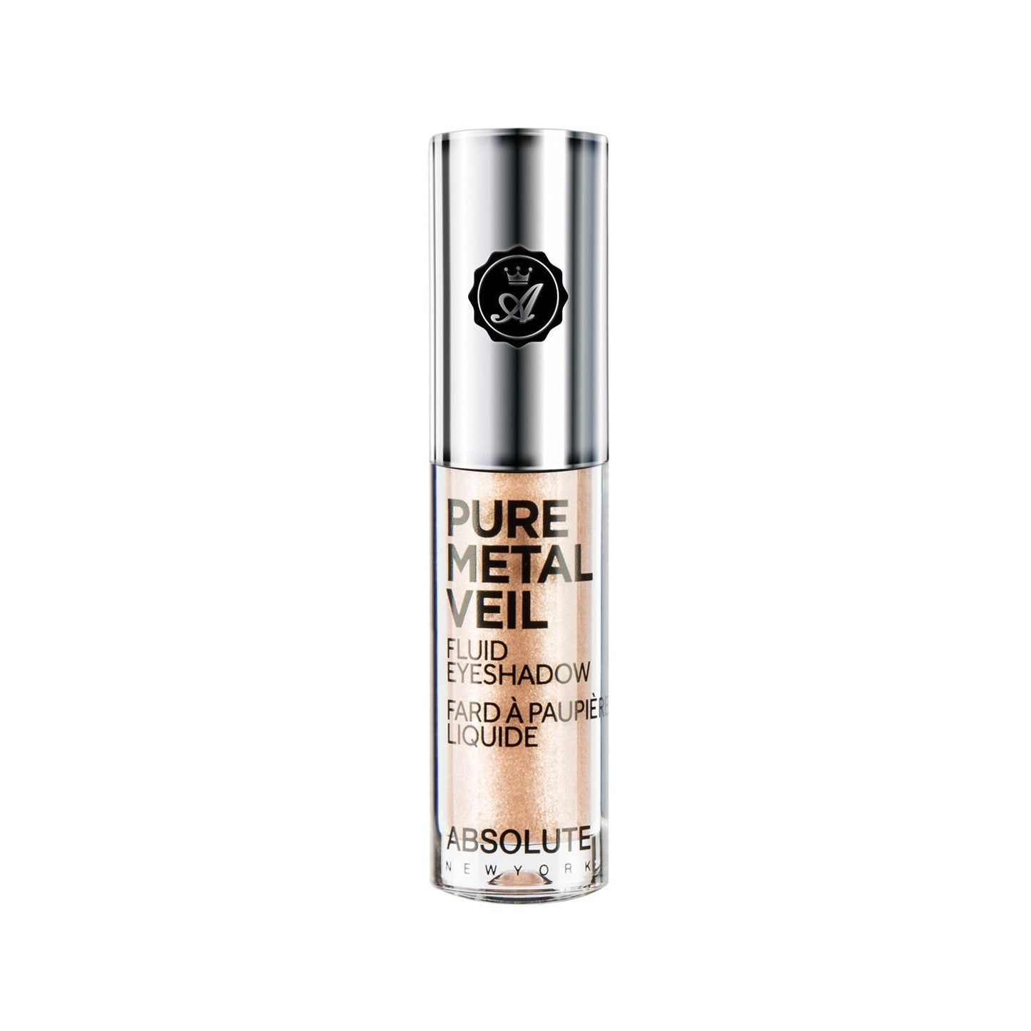 ABSOLUTE Fard à paupières fluide Pure Metal Veil - Champagne