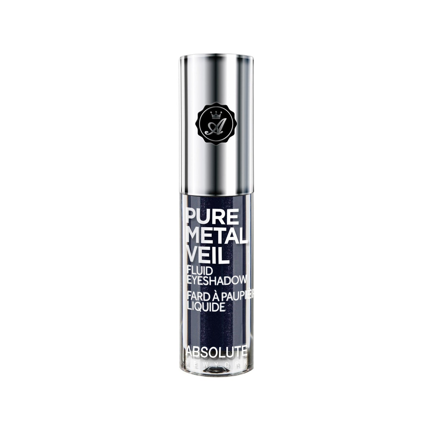 ABSOLUTE Fard à Paupières Fluide Pure Metal Veil - Bleu Marine Minuit