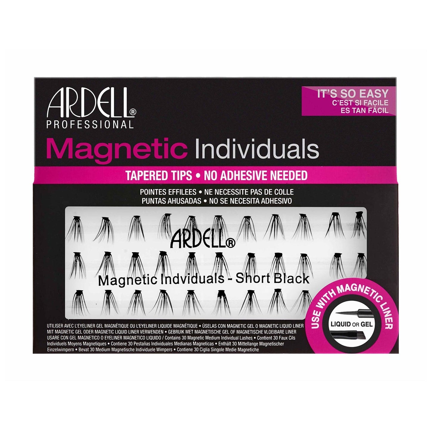 ARDELL Magnetische Einzelwimpern – Kurz Schwarz