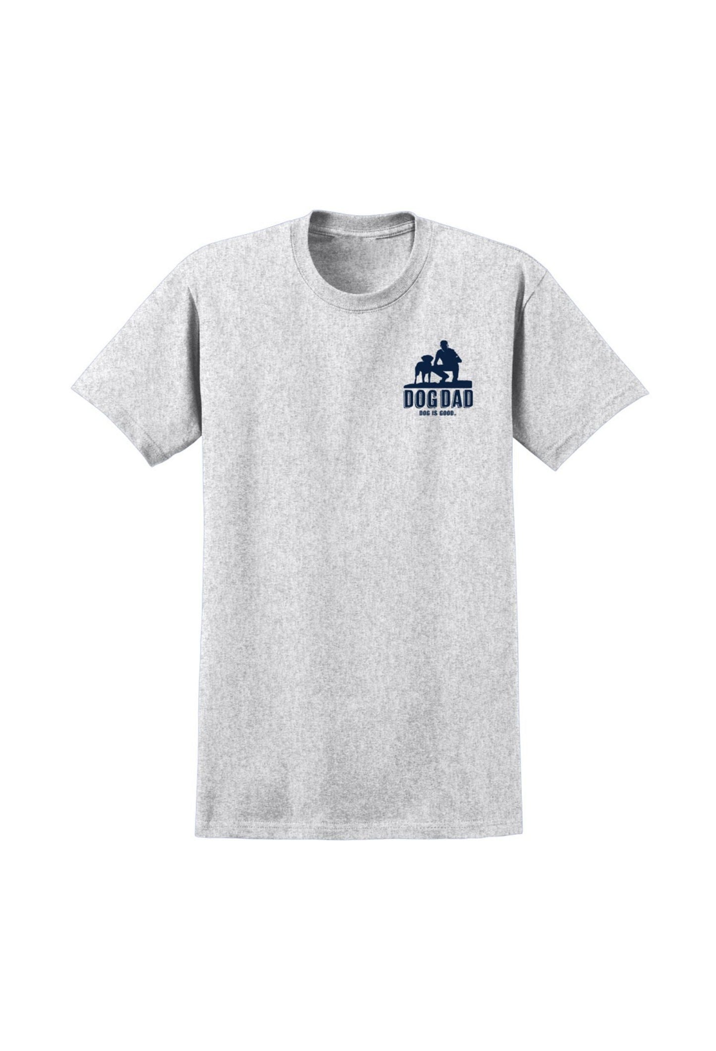 T-Shirt: Hunde-Papa (Grau)