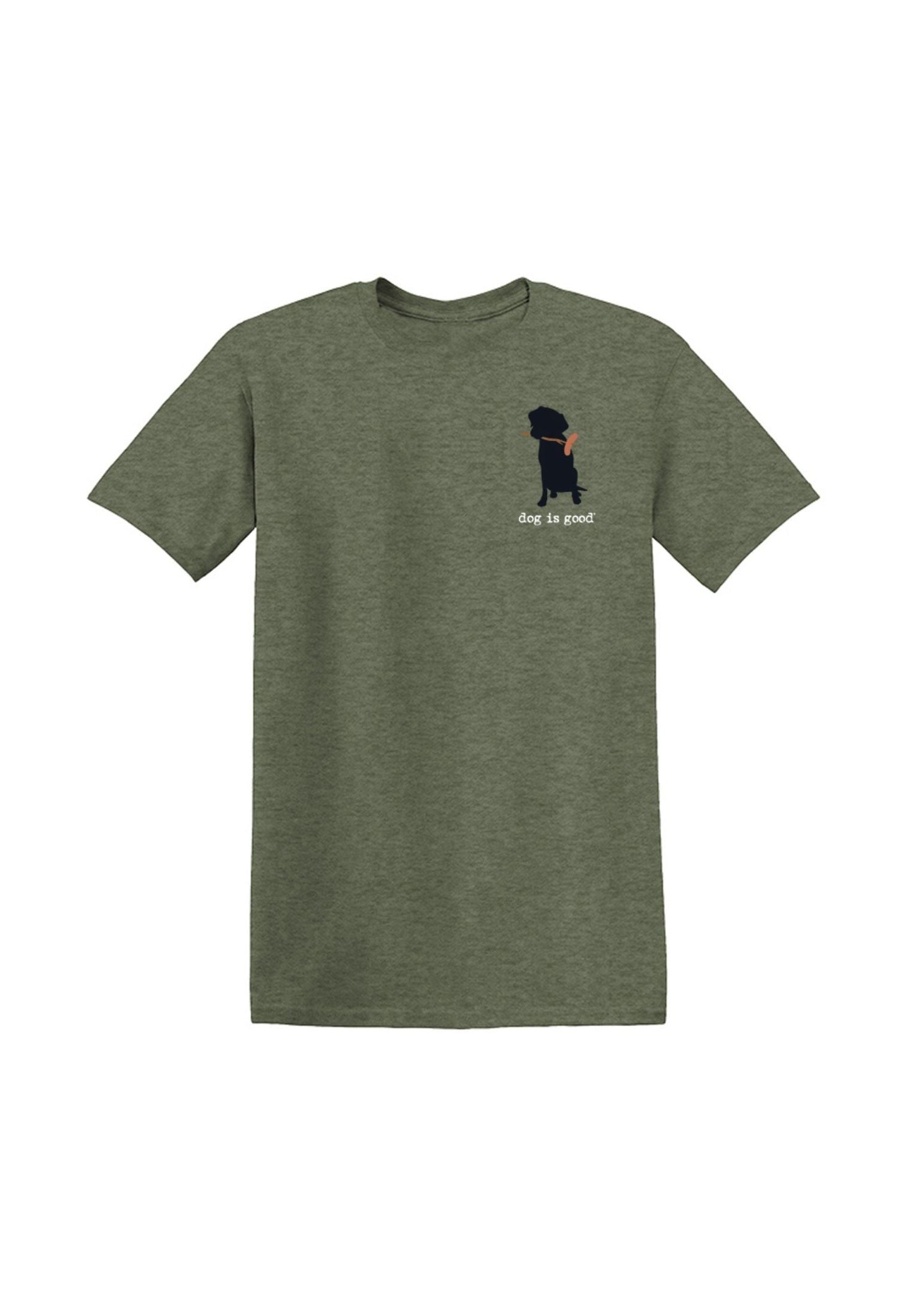 T-Shirt: Nie allein campen