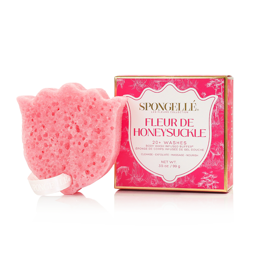 Fleur de Chèvrefeuille | Le Fluide Corporel Exfoliant Les Fleurs