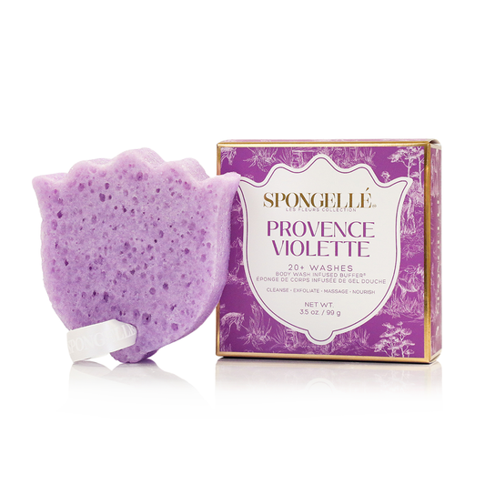 Provence Violette | Tampon exfoliant Les Fleurs