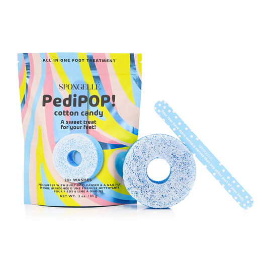 Barbe à papa | PediPOP! Pedi Buffer et Lime à ongles