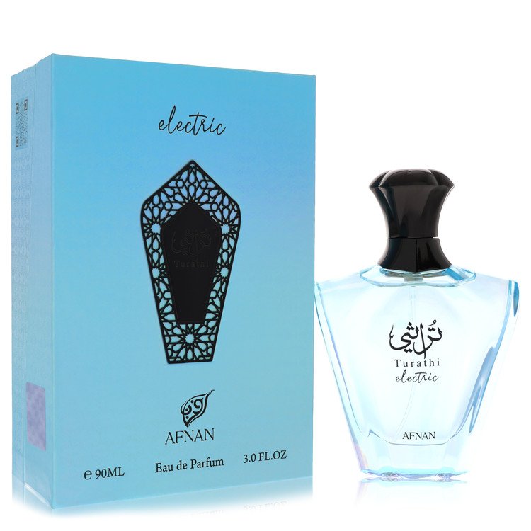 Afnan Turathi Electric von Afnan Eau de Parfum Spray (Unisex) 3.0 oz für Herren