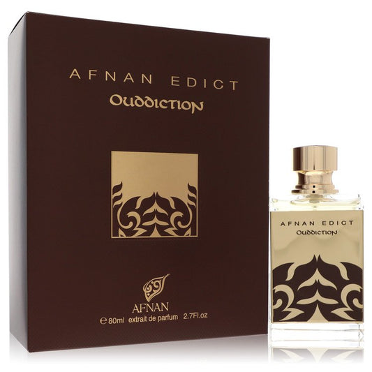 Afnan Edict Ouddiction von Afnan Extrait De Parfum Spray (Unisex) 80 ml für Damen