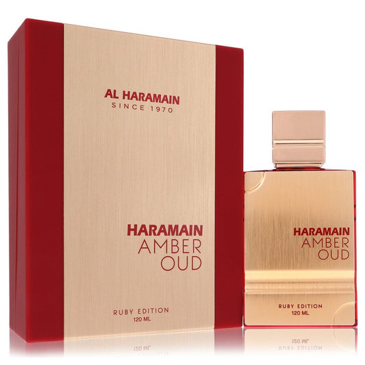 Al Haramain Amber Oud Ruby par Al Haramain Eau De Parfum Vaporisateur (Unisexe) 2 oz pour Femme