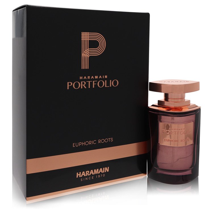 Al Haramain Portfolio Euphoric Roots par Al Haramain Eau De Parfum Vaporisateur (Unisexe) 75 ml pour Homme