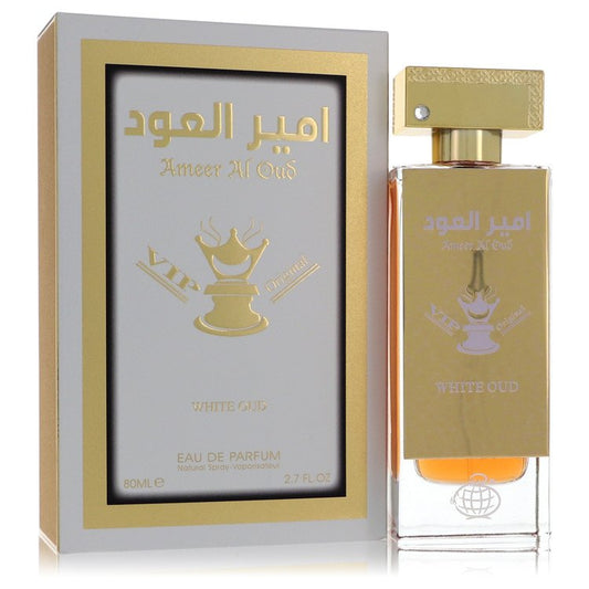 Ameer Al Oud Vip Original White Oud by Fragrance World Eau De Parfum Vaporisateur (Unisexe) 80 ml pour Homme