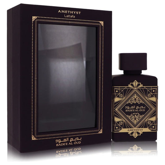 Amethyst Badee Al Oud par Lattafa Eau De Parfum Vaporisateur (Unisexe) 100 ml pour Femme