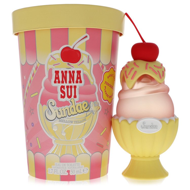 Anna Sui Sundae Mellow Yellow von Anna Sui Eau De Toilette Spray 50 ml für Damen