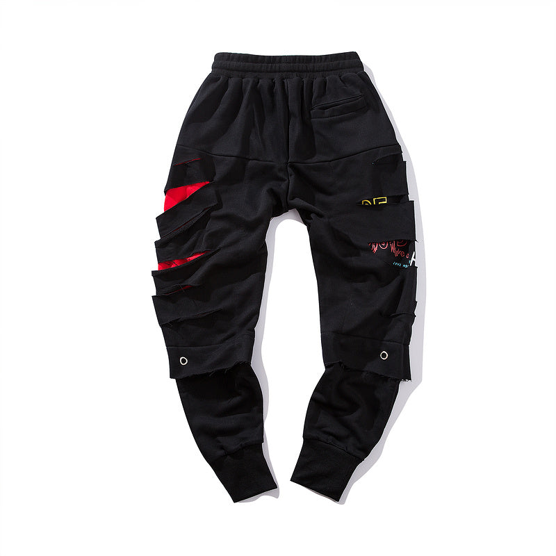 BF860 Pantalon de survêtement déchiré