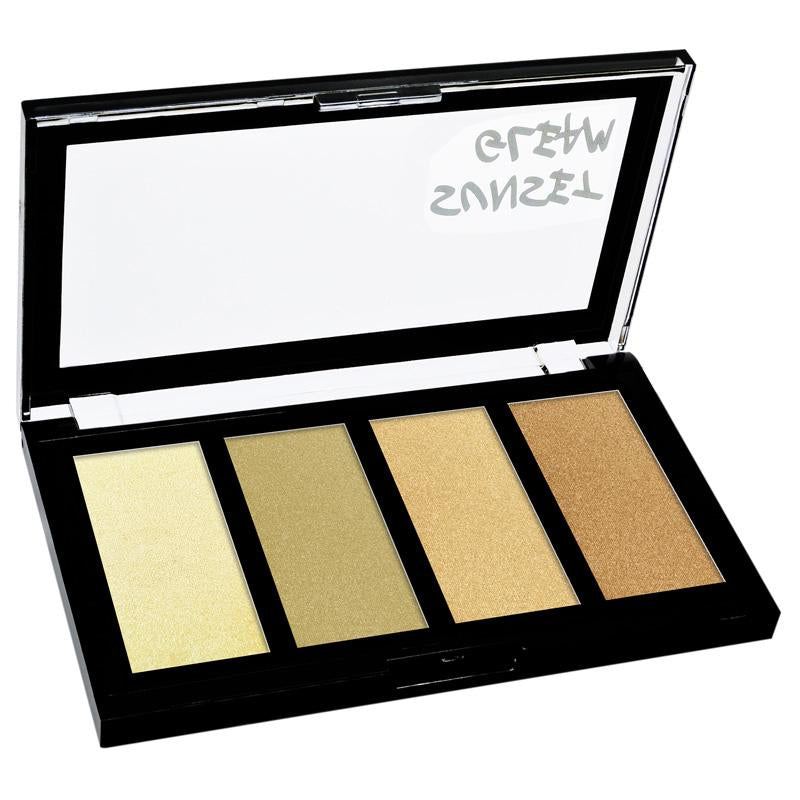 KLEANCOLOR 3D Highlighter Palette – Sunset Gleam