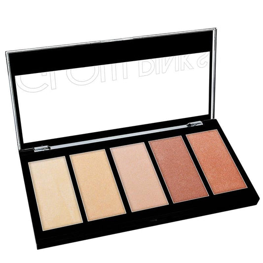 Palette de surligneurs prismatiques 5 couleurs KLEANCOLOR - Rose éclatant