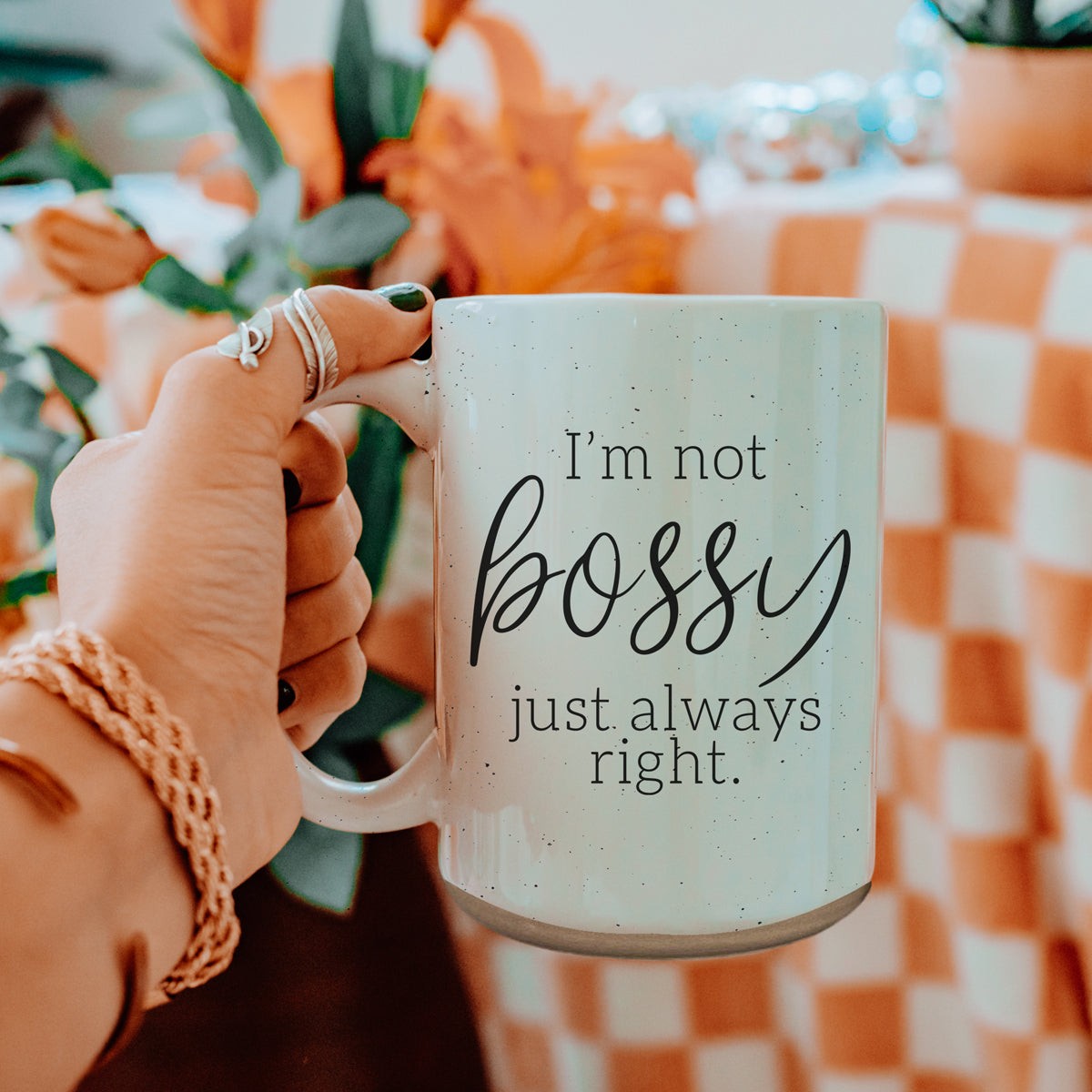 Lustige 470ml Keramiktasse Ich bin nicht herrisch, ich habe nur immer Recht Kaffee-Geschenk