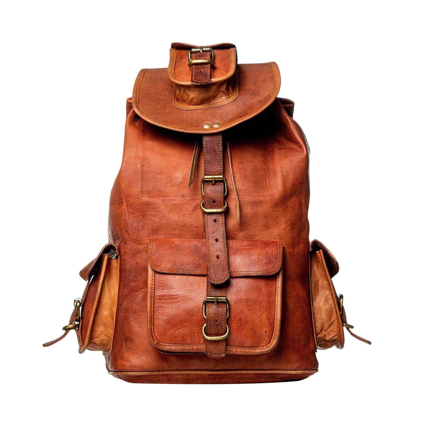 Der Alvarado Rucksack aus gegerbtem Leder