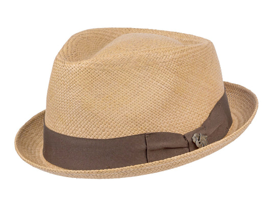 Boston Trilby Panama Hat - Handwoven