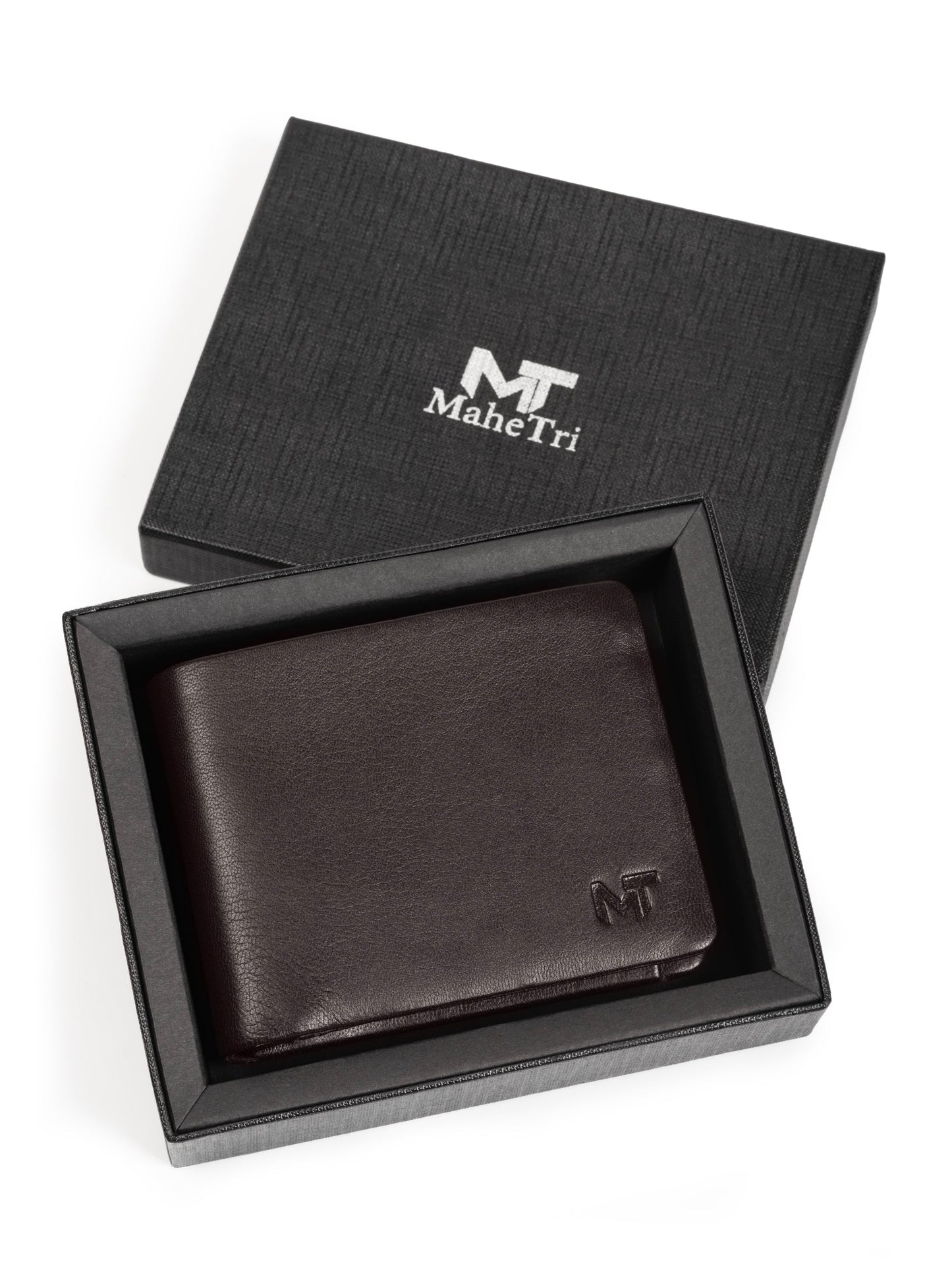 Portefeuille pliable Kodiak marron foncé