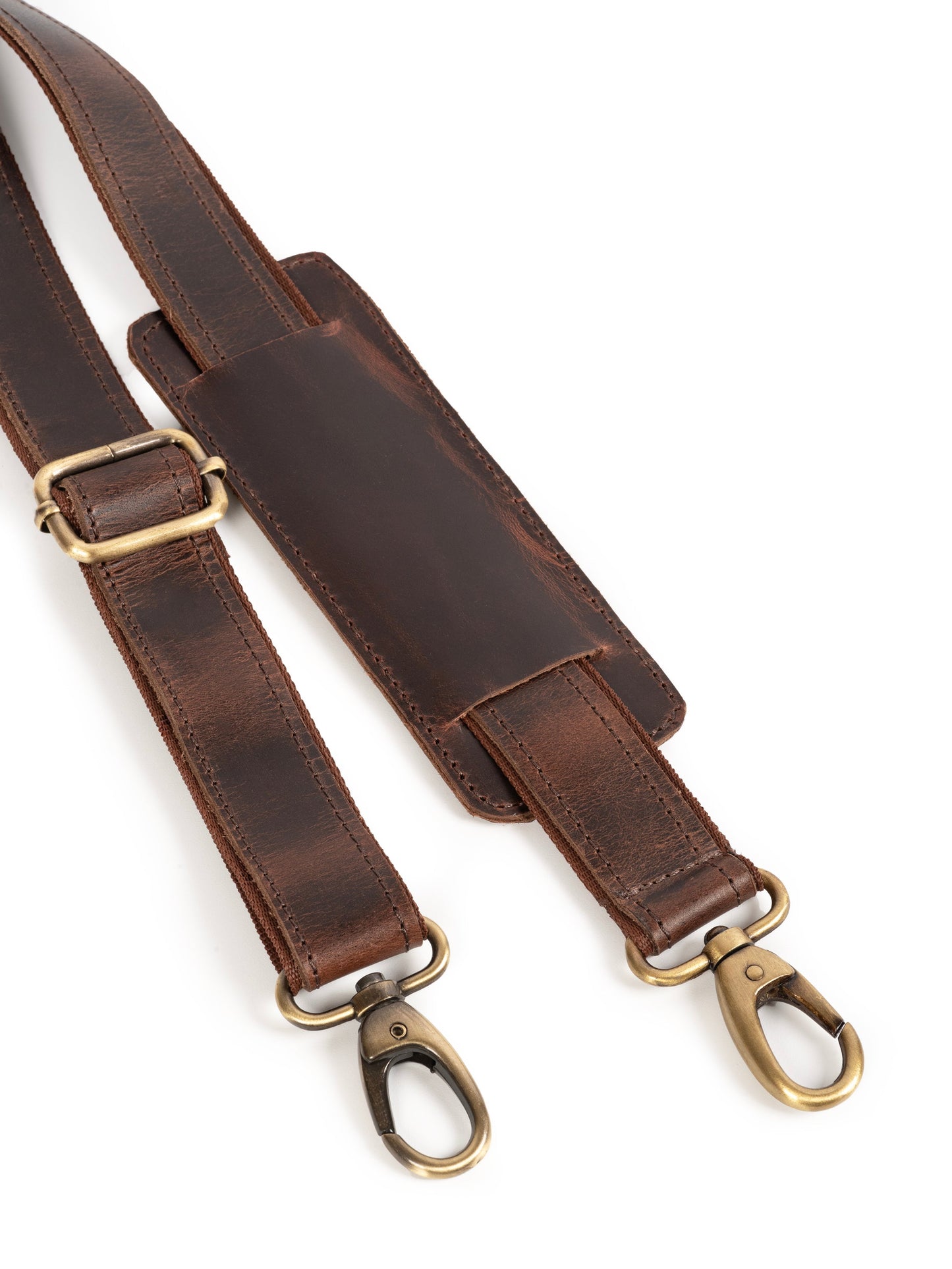 Sacoche d'ordinateur portable Harbor, marron