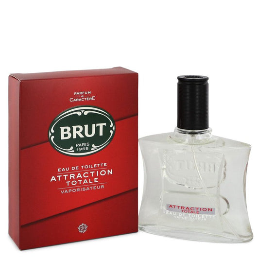 Brut Attraction Totale par Faberge Eau De Toilette Vaporisateur 100 ml pour Hommes