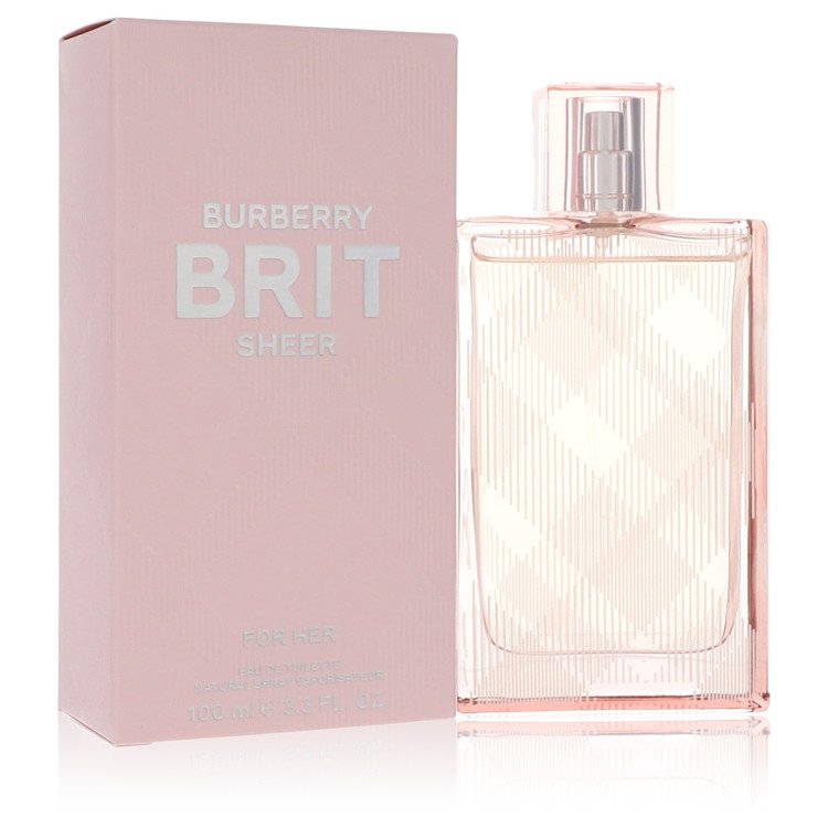 Burberry Brit Sheer par Burberry Eau de Toilette Vaporisateur 100 ml pour Femme