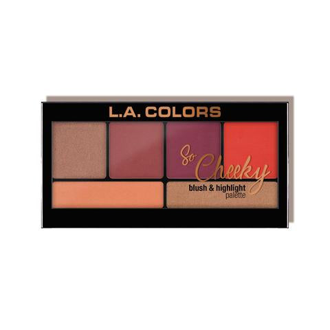 L.A. COLORS So Cheeky Blush & Illuminateur - Hot &amp; Spicy