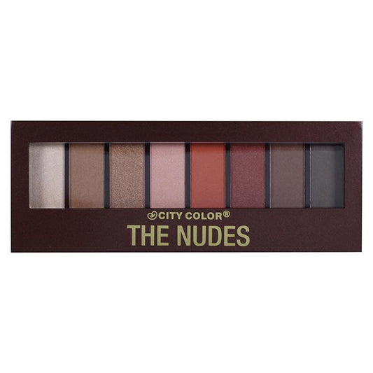 CITY COLOR The Nudes Lidschatten-Palette