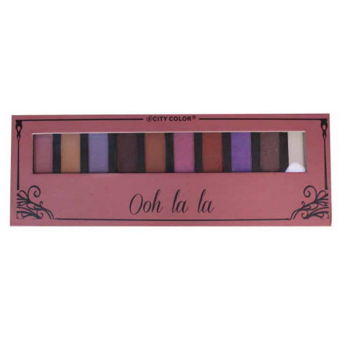 CITY COLOR Ohh La La Lidschatten-Palette – 10 Farbtöne
