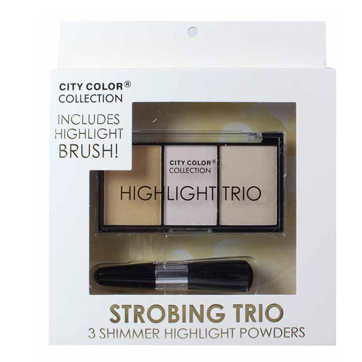 CITY COLOR Collection Highlight Strobing Trio Puder-Set