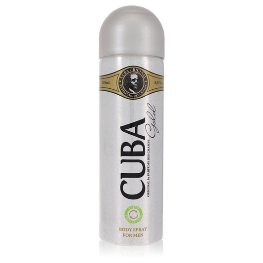 Cuba Gold par Fragluxe Déodorant Vaporisateur (sans boîte) 198 ml pour Homme