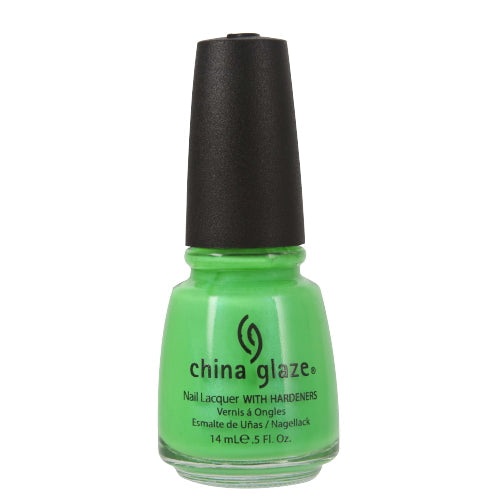 Vernis à ongles CHINA GLAZE avec durcisseur - In The Lime Light Neon