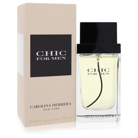 Chic par Carolina Herrera Eau de Toilette Vaporisateur 100 ml pour Homme