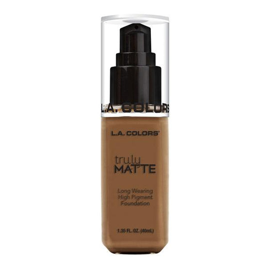 Fond de Teint Matifiant L.A. COLORS Truly Matte - Cappuccino