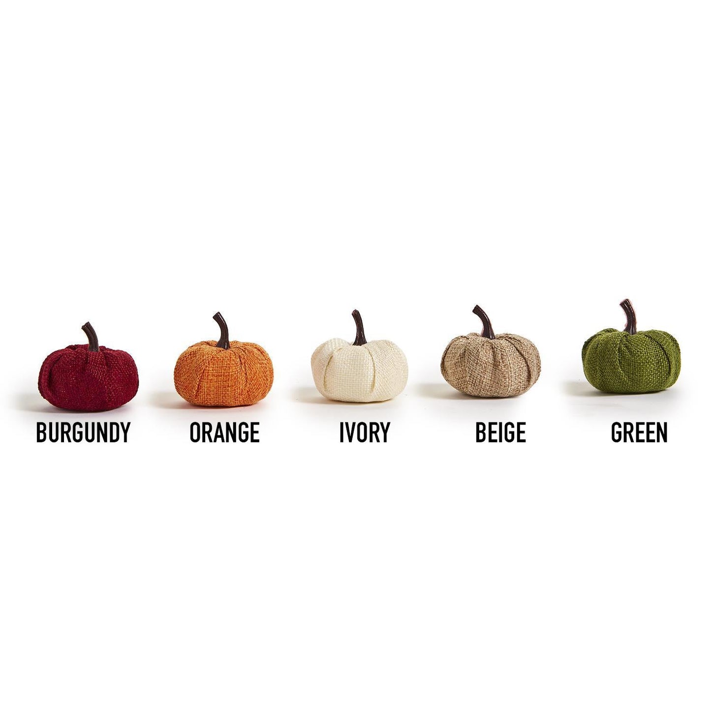 Jute Mini Pumpkins Rustic Fall Decor Set Handmade Jute Cotton Table Accents