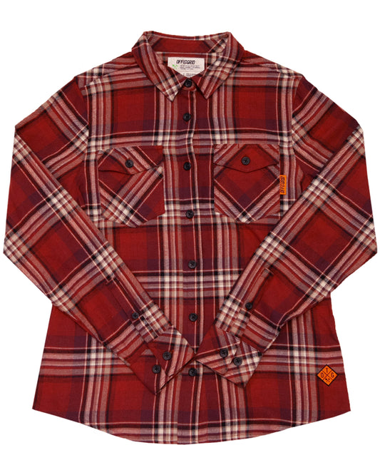 Chemise en flanelle Campbell pour femme