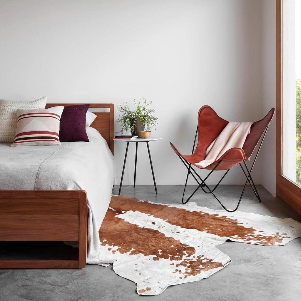 Der Cognac Vintage Butterfly Chair