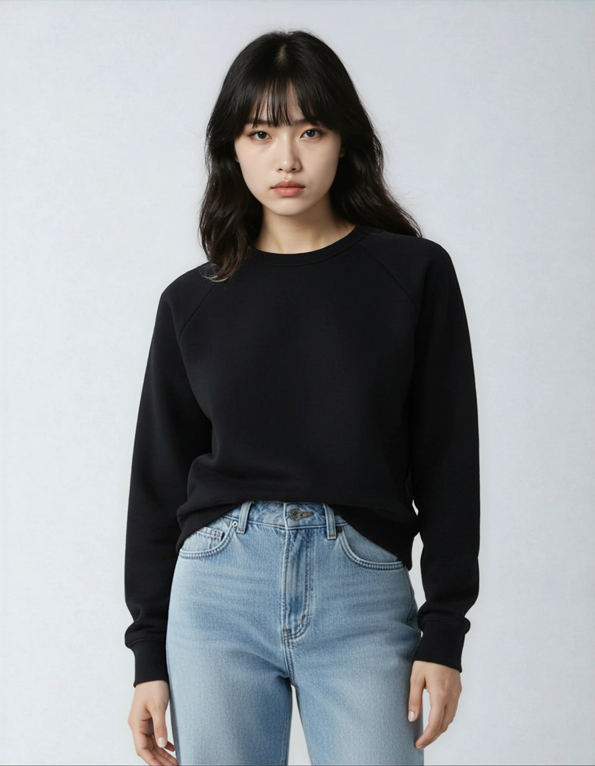 Rundhals-Sweatshirt P2006