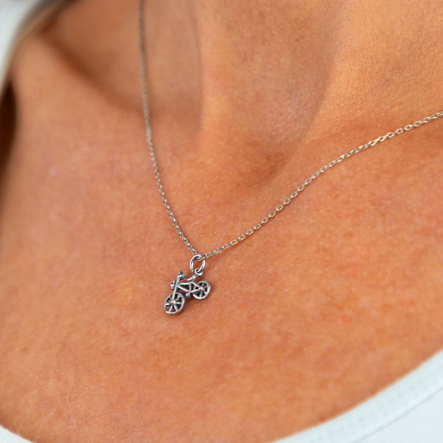 Life is a Beautiful Ride Pewter Necklace