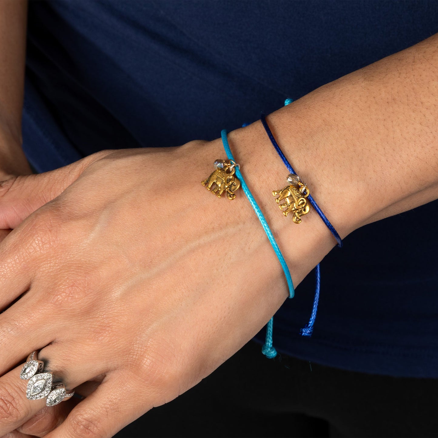 Elephant Friendship Bracelet - Set of 2!