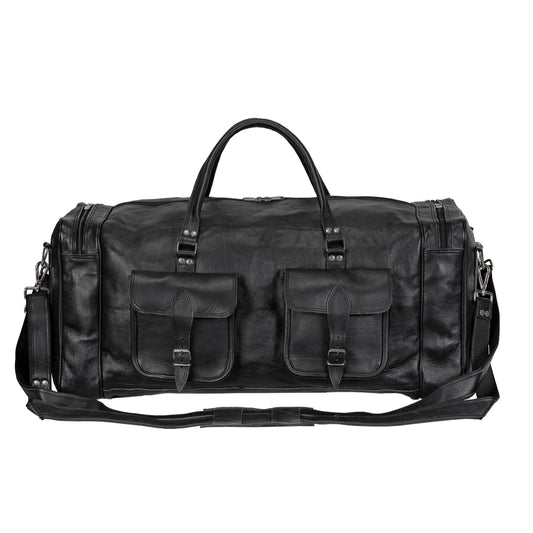Sac de voyage Weekender surdimensionné noir