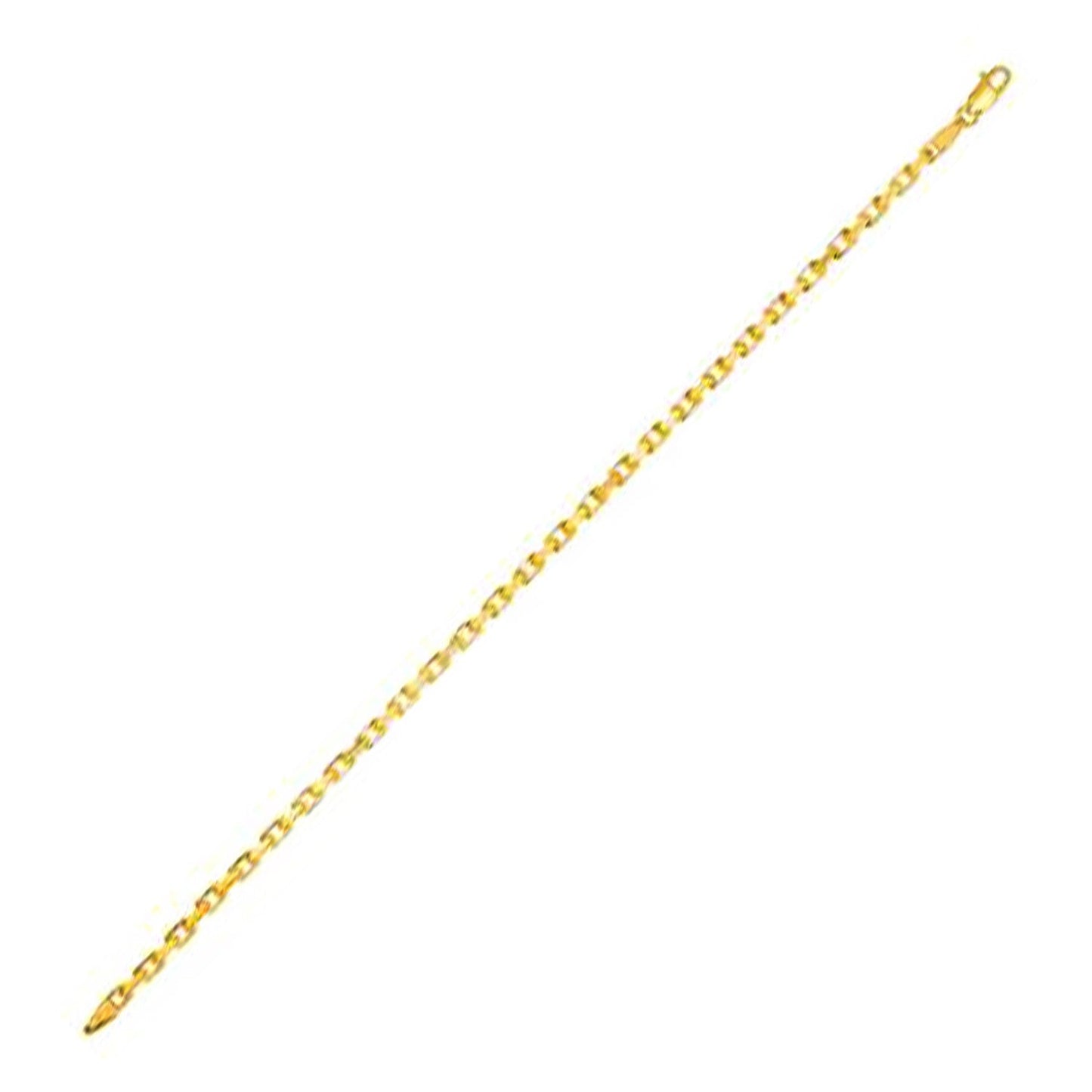 14 Karat Gelbgold Ankerkette (2,50 mm)