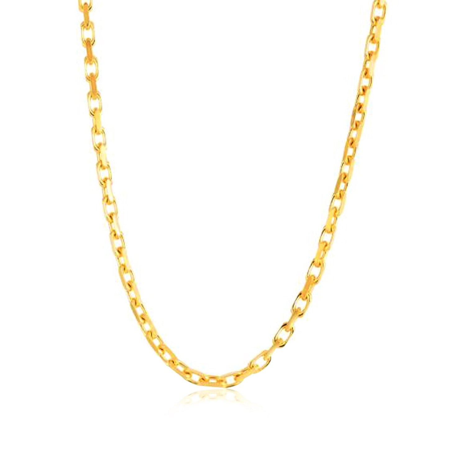 14 Karat Gelbgold Ankerkette (2,50 mm)