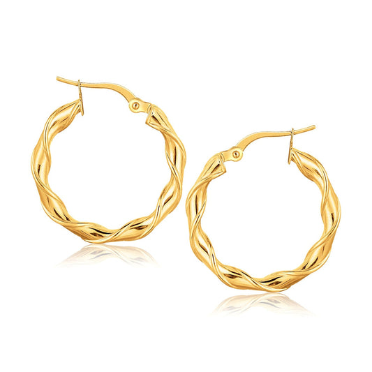 14 Karat Gelbgold Creolen (20mm)