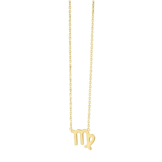 Halskette Jungfrau aus 14 Karat Gelbgold