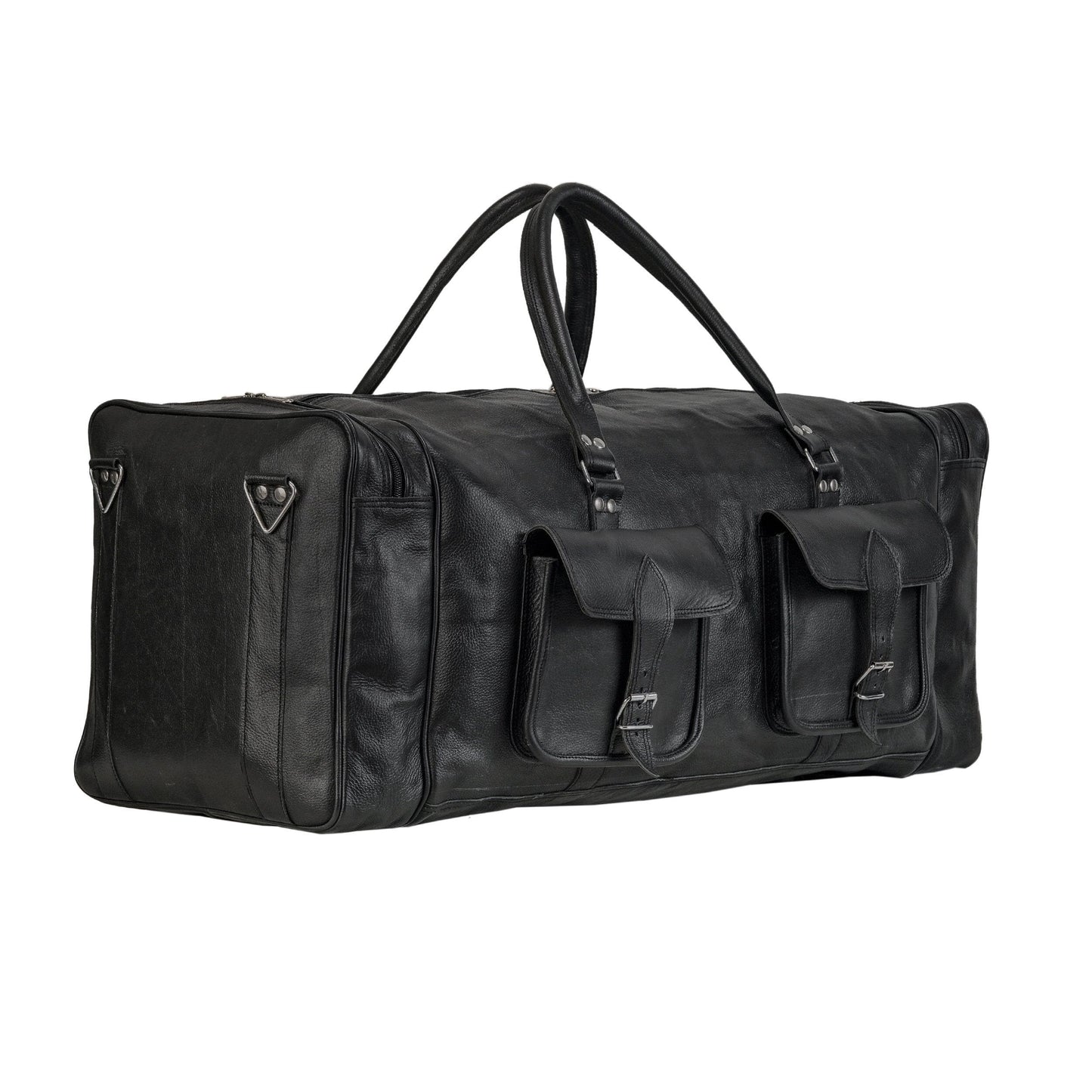 Oversized Weekender Reisetasche Schwarz