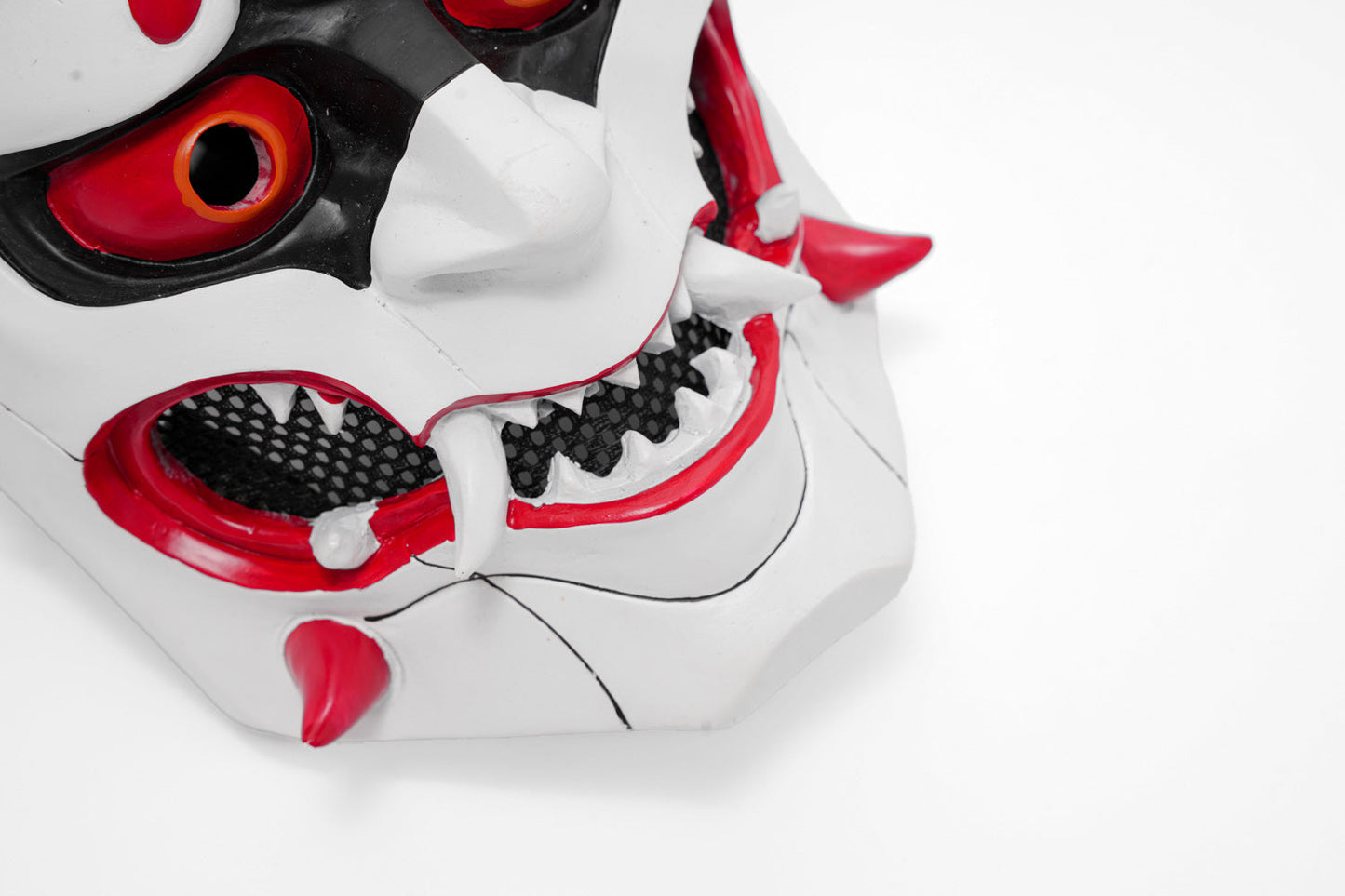 Oni Clay Demon Mask
